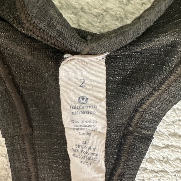 Dark Green Lululemon Tank! - Picture 3 of 3